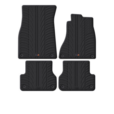 Travall Rubber Car Mats For Audi A6 (2010-2018) from B&Q