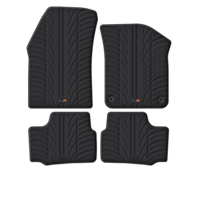 Travall Rubber Car Mats For Skoda Citigo (2011-2020) from B&Q