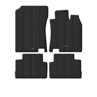 Travall Rubber Car Mats For Nissan Qashqai (2013-2021) from B&Q