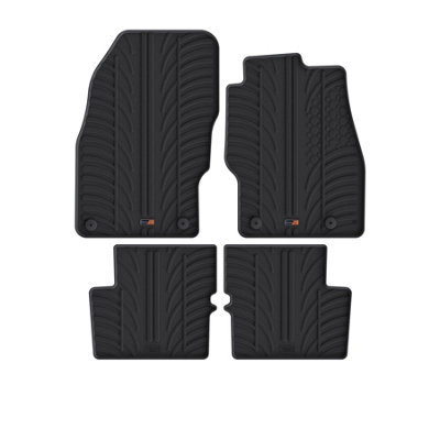 Travall Rubber Car Mats For Vauxhall Corsa (2014-2019) from B&Q