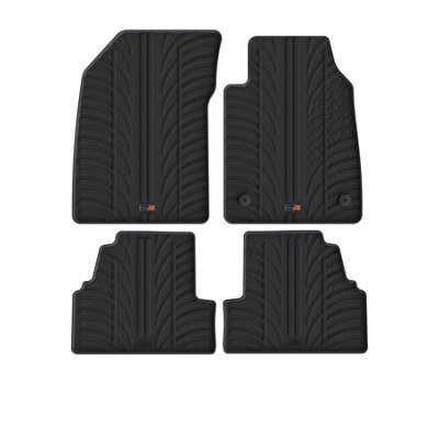 Travall Rubber Car Mats For Vauxhall Mokka (2012-2021) from B&Q