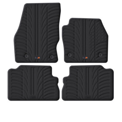 Travall Rubber Car Mats For Ford Kuga (2012-2020) from B&Q