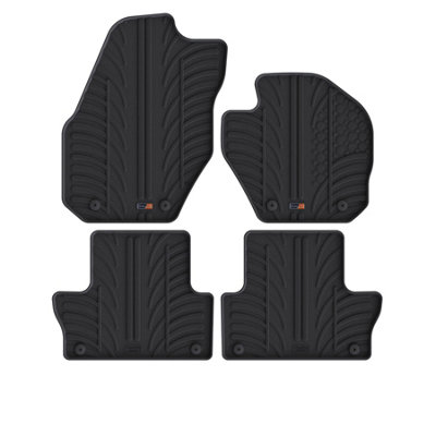 Travall Rubber Car Mats For Volvo Xc60 (2008-2017) from B&Q