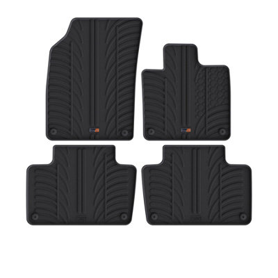 Travall Rubber Car Mats For Volvo Xc90 (2014-) from B&Q