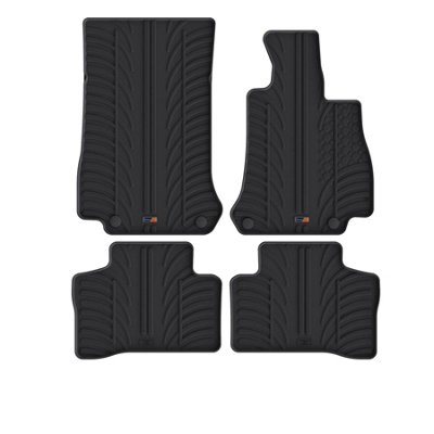 Travall Rubber Car Mats For Mercedes Glc (2015-2022) from B&Q