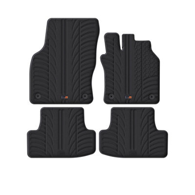 Travall Rubber Car Mats For Audi Q2 (2016- ) from B&Q