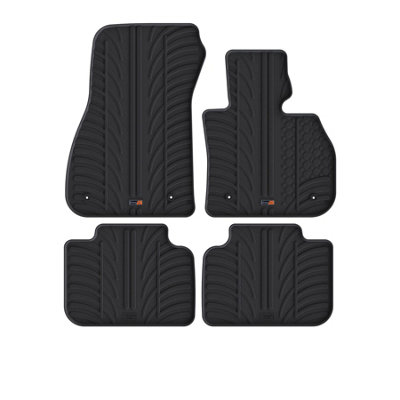 Travall Rubber Car Mats For Bmw X1 (2015-2022) from B&Q