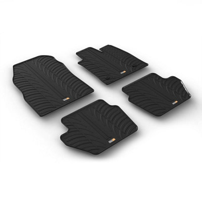 Travall Rubber Car Mats For Ford Fiesta (2017-2023) from B&Q