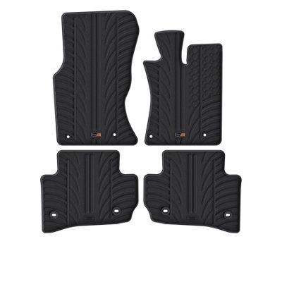 Travall Rubber Car Mats For Range Rover Velar (2017-2023) from B&Q