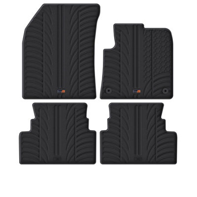 Travall Rubber Car Mats For Vauxhall Grandland (2017- ) from B&Q