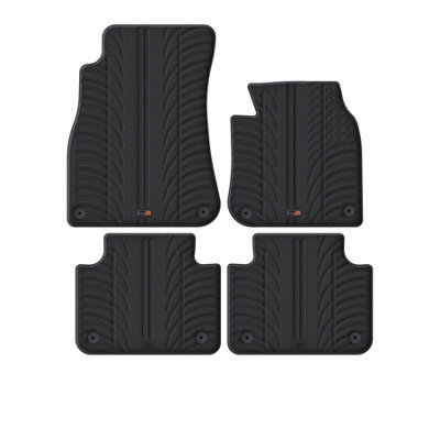 Travall Rubber Car Mats For Vw Touareg (2018- ) from B&Q