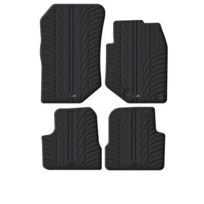Travall Rubber Car Mats For Vauxhall Corsa (2019- ) from B&Q