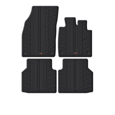 Travall Rubber Car Mats For Vw Id.4 (2020- ) from B&Q
