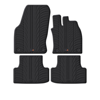 B&Q -  Rubber Car Mats For Cupra Ateca (2016- )