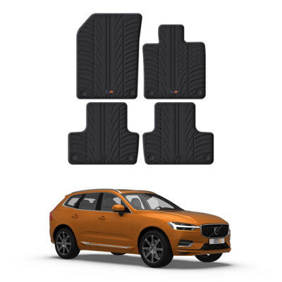 Travall Rubber Car Mats For Volvo Xc60 (2017- ) from B&Q