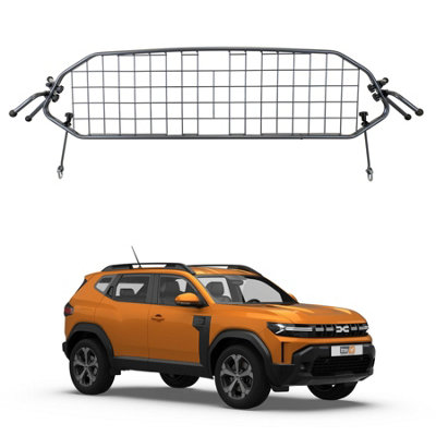 Travall Dacia Duster (2024+) Boot Guard Cargo Divider Tailored Fit For Safe Travel Heavy-Duty Barrier from B&Q