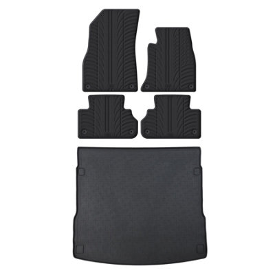Travall Rubber Car Mats For Audi Q3 2018- from B&Q