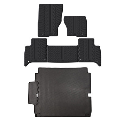 Travall Rubber Car Mats For Land Rover Discovery 2017- from B&Q