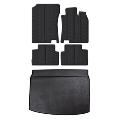 Travall Rubber Car Mats For Nissan Qashqai 20132021 from B&Q