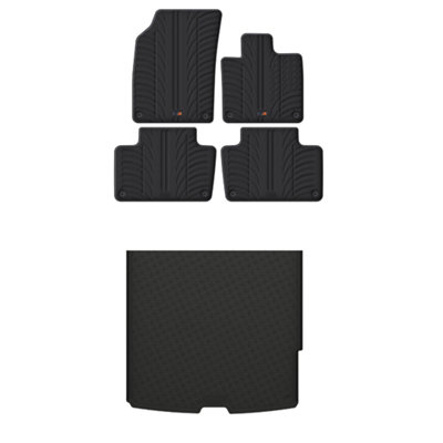 Travall Rubber Car Mats For Volvo Xc90 2014- from B&Q