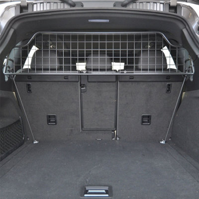 Travall Porsche Cayenne Dog Guard (2011-2018) Boot Guard Cargo Divider Tailored Fit For Safe Travel Heavy-Duty Barrier from B&Q