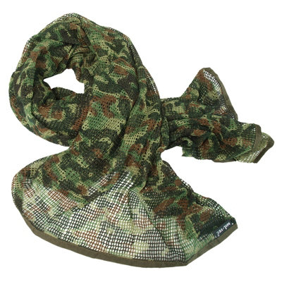 Mil-Tec Net Scarf Flecktarn Camo from B&Q