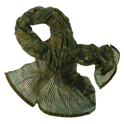Mil-Tec Net Scarf Digital Woodland from B&Q
