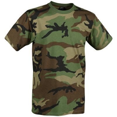 Helikon-Tex Helikon T-Shirt Us Woodland Size Xxx Large from B&Q