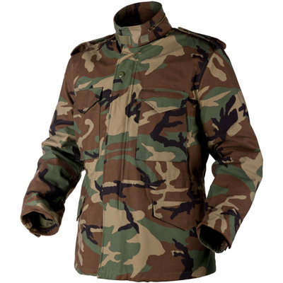Helikon-Tex Helikon Genuine M65 Jacket Woodland Size Medium from B&Q
