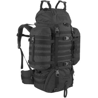 B&Q -  Raccoon 85L Rucksack Black