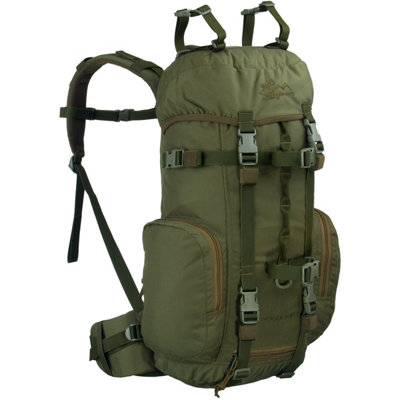 B&Q -  Woodcraft Rucksack Olive Green