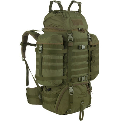 B&Q -  Raccoon 85L Rucksack Olive Green