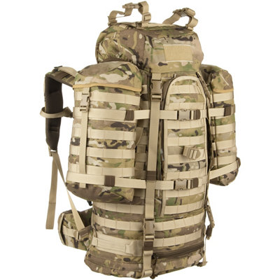 B&Q -  Wildcat 65L Rucksack Multicam