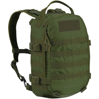 B&Q -  Sparrow 16L Rucksack Olive Green