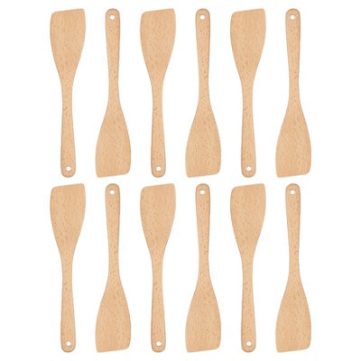 Argon Tableware Wooden Spatulas30CmPack Of 12 from B&Q