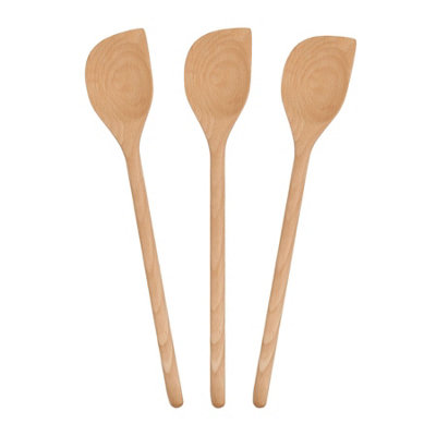 Argon Tableware Wooden Scraper Spoons30CmPack Of 3 from B&Q