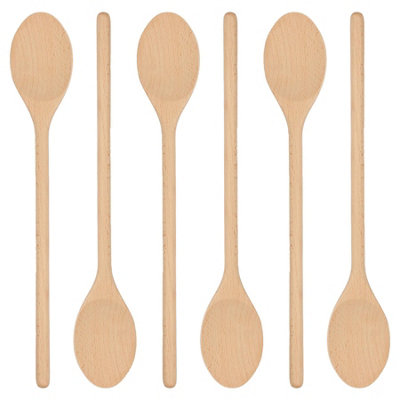 Argon Tableware Wooden Cooking Spoons35CmPack Of 6 from B&Q