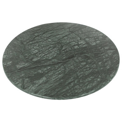 Argon Tableware Marble Chopping Board30CmGreenRound Cutting Board Solid Worktop Protector Mat Serving Platter from B&Q