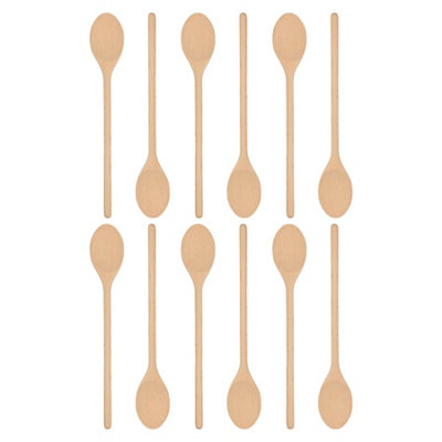 Argon Tableware Wooden Cooking Spoons35CmPack Of 12 from B&Q