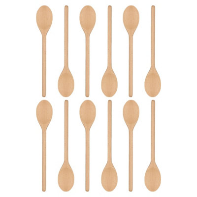 Argon Tableware Wooden Cooking Spoons30CmPack Of 12 from B&Q