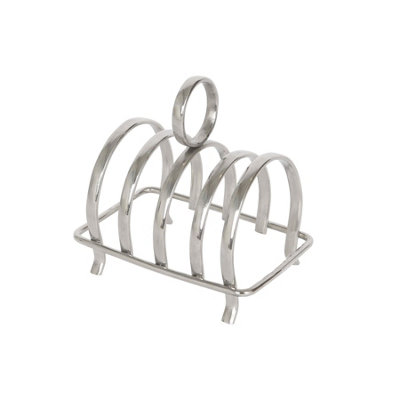 Argon Tableware Stainless Steel Toast Rack4 Slices from B&Q