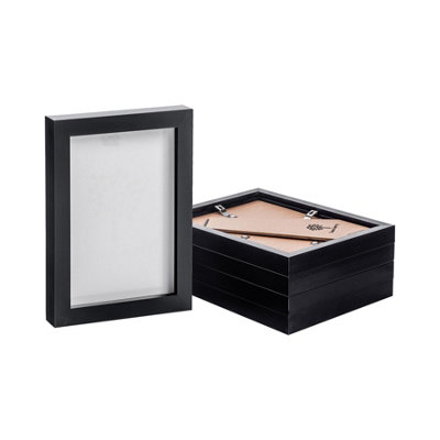 Nicola Spring Photo Frames5" X 7"BlackPack Of 5 from B&Q