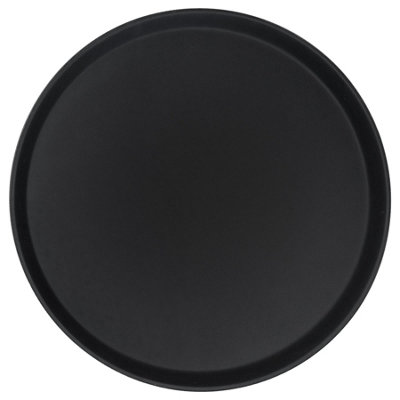 Argon Tableware Round Serving Tray45.5Cm Reusable Non Slip Stackable Rubberized Surface Platter Food Drinks Tray from B&Q