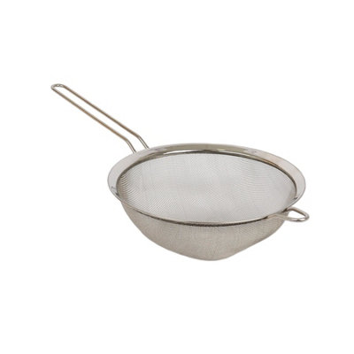 Argon Tableware 20Cm Stainless Steel SieveMetal Fine Mesh Kitchen Strainer For Sifting FlourDraining & Cooking from B&Q