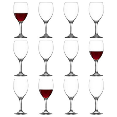 B&Q -  Lav Empire Red Wine Glasses455MlPack Of 12