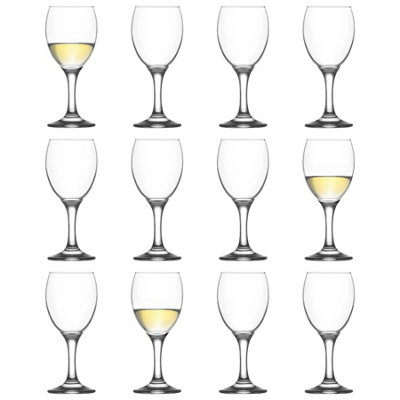 B&Q -  Lav Empire White Wine Glasses205MlPack Of 12