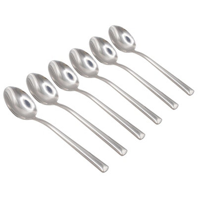 Argon Tableware Tondo Stainless Steel Teaspoons14CmPack Of 6 from B&Q