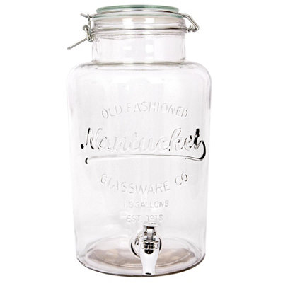 Rink Drink Glass Drinks Dispenser With Tap6.5L from B&Q