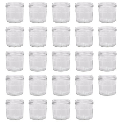 Argon Tableware 130Ml Glass Jam Jars With No LidsSet Of 24 Empty Screw Top Kitchen Storage Preserving Jar from B&Q