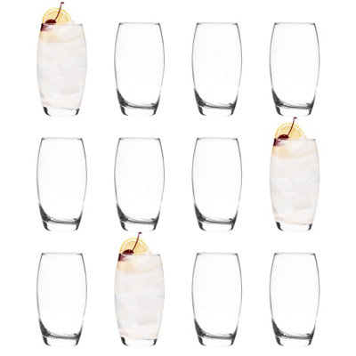 B&Q -  Tondo Highball Glasses510MlPack Of 12